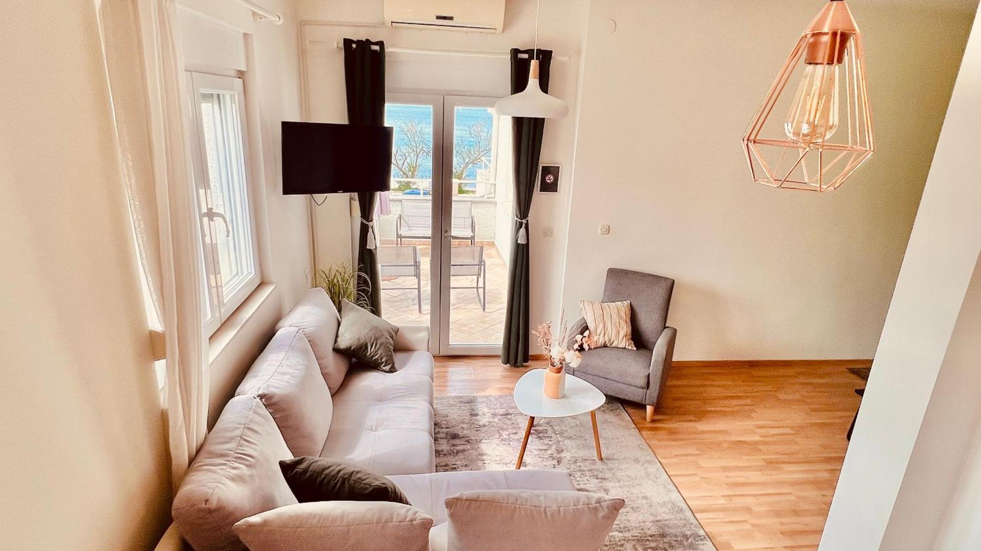 Luxury Beach Apartment W Sunset Sea Views Шибеник Екстер'єр фото